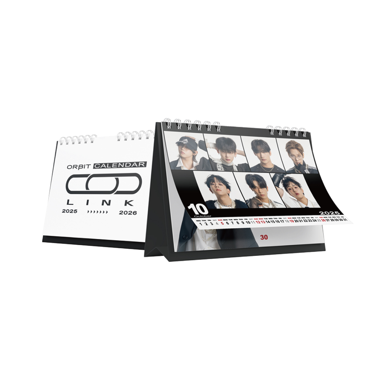 ORβIT SECOND LIVE “LINK” DESK CALENDAR