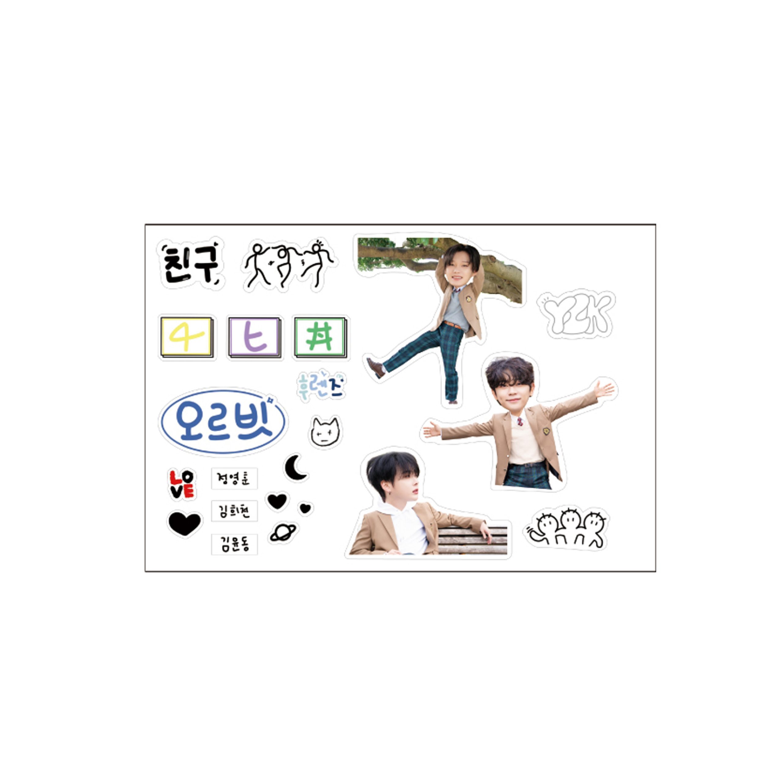 YOUNGHOONプロデュース/ステッカーシート